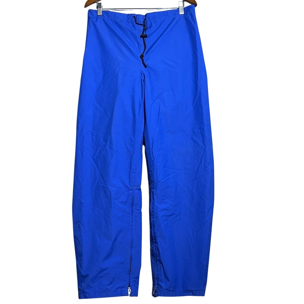 10x Gore-Tex Rain Pants Mens Size Medium‎ Regular Nylon Blue Gorpcore Vintage